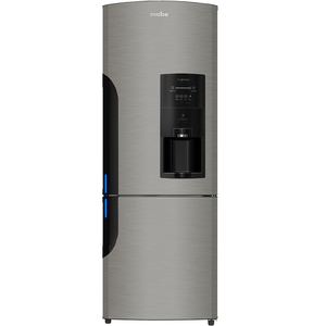 Refrigerador Bottom Freezer 400 L Inox Mate Mabe - RMB400IBMRMA