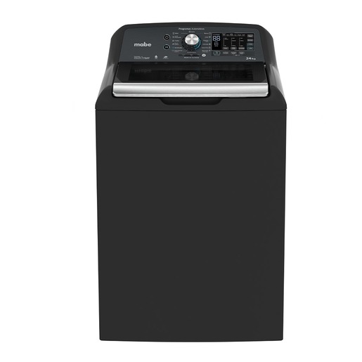 Lavadora Automática Aqua Saver Green High Efficiency 24 kg Diamond Gray con Sanitizado Mabe - LMH74201WDAB10