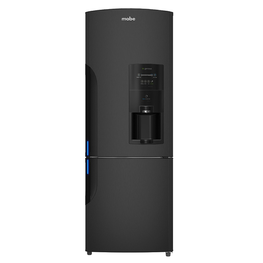 Refrigerador Automático 400 L Black Stainless Steel Mabe - RMB400IBMRPC