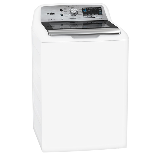 Lavadora Automática Aqua Saver Green High Efficiency 22 kg Blanca con Sanitizado Mabe - LMH72211WBAB00