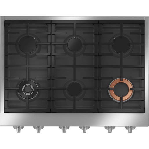 C-RANGETOP-36-INCHES-STAINLESS-STEEL-CGU366P2T2S1-CAFE-COOKTOP
