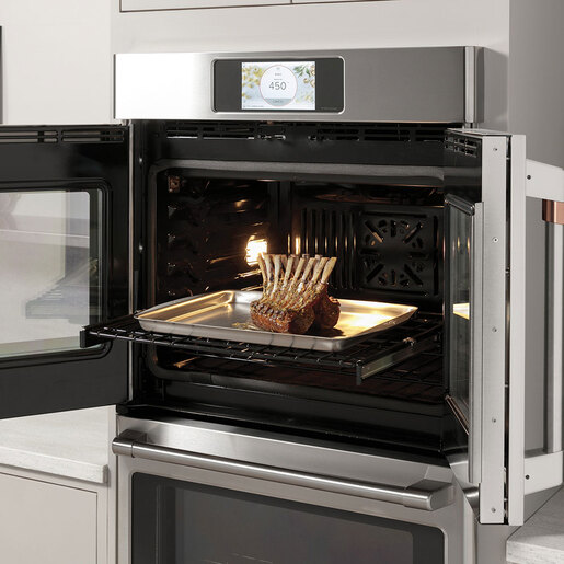 D-Cafe-Horno-Electrico-30-pulgadas-Inoxidable-CTS90FP2N2S1-Abierto-Con-Props-2