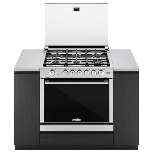 D-Mabe-Estufas-80cm-Inoxidable-XOC80802CT1B-Frenteabierta