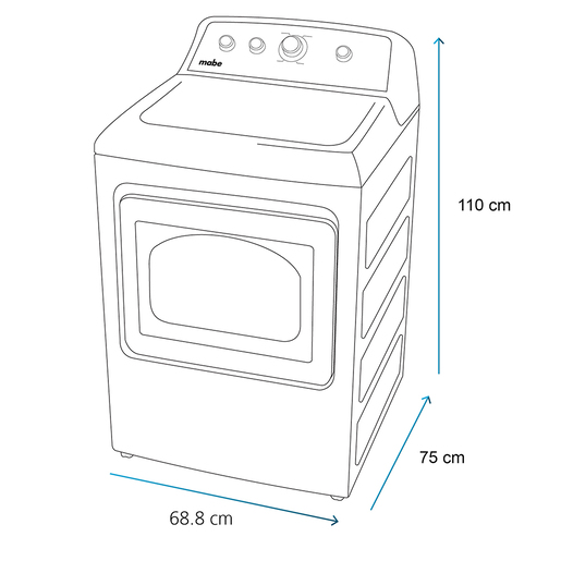 E-GE-Appliances-Secadoras-7.2-Cuft-Blanco-SGN47N8MSSAB00-Isometrico