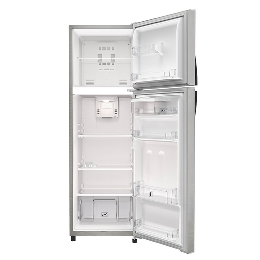E-RMA250FYMRMA-6-Mabe-Refrigeradores-250L-Inox-Mate-Abierto