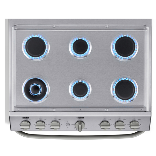 Estufa de Piso 76 cm (30 pulgadas) Inoxidable Mabe - EMH7612DSS0A