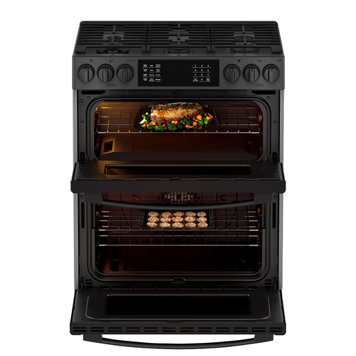 F-IO-Mabe-Estufa-76-cm-Black-stainless-steel-IO950TS0A-Abierto-con-props