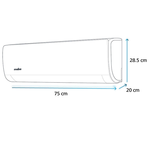 F-Mabe-Aires-Acondicionados-12000btus-Blanco-MMI12HDBWCAAXME9-Isometrico
