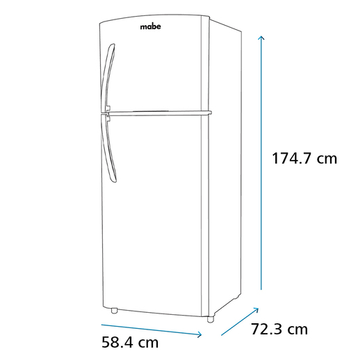 G-Mabe-Refrigeradores-300L-dark-silver-RMA300FXMRQA-Isometrico