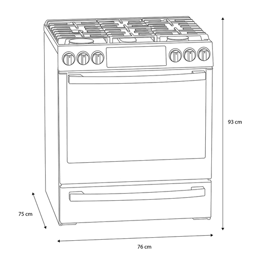 H-IO-Mabe-Estufa-76-cm-Inoxidable-IO950FS0A-Isometrico