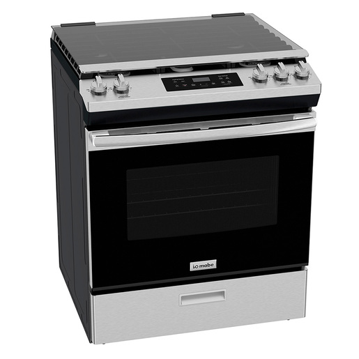 Estufa de Piso 76 cm Acero Inoxidable Io Mabe - IO7686SSC0B