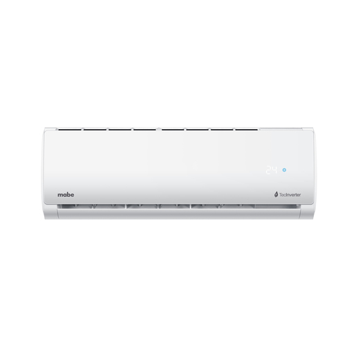 Aire Acondicionado Mini Split Inverter Frío-Calor 115 V 1 Tonelada (12,000 BTU) Blanco Mabe - MMI12HABWCA6M9