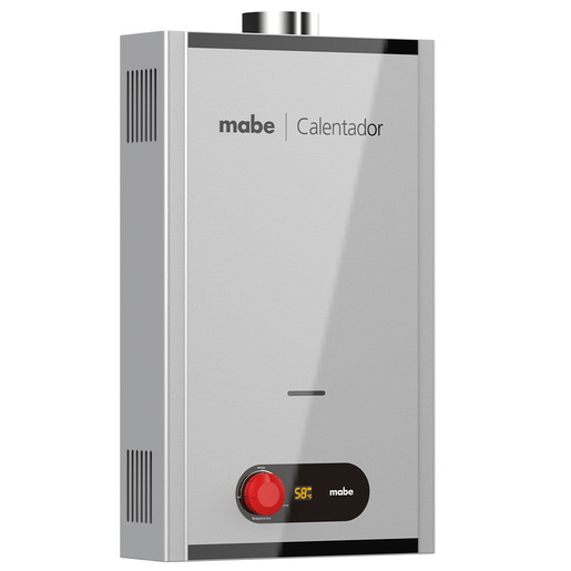 Calentador Instantáneo de Gas Natural 1.5 Servicios 10 L Gris Mabe - CIM102SNA