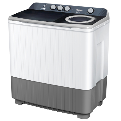 Lavadora Semiautomática 22 kg Blanco Mabe - LMDX2224PBAB0