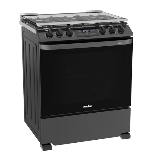 Estufa de Piso 76 cm (30 pulgadas) Black Slate Mabe - EMH7614DATBS0A