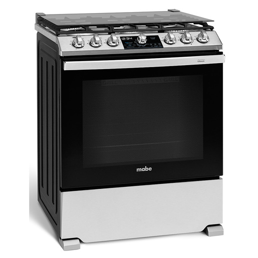Estufa de Piso 76 cm (30 pulgadas) Inoxidable Mabe - EMH7613DATSS0A