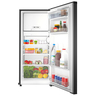 D-RMA210PYMRPB-1-Mabe-refrigerador-210L-black-stainless-steel-Abiertoconprops