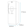 F-Mabe-Refrigerador-360-L-Inox-Mate-RME360FDMRMA-Isometrico