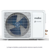 Aire Acondicionado Mini Split Inverter Solo Frío 220 V 1 Tonelada (12,000 BTU) Blanco Mabe - MMI12CDBWCAAXM8