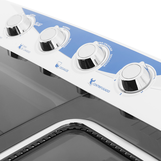 Lavadora semiautomática 13 kg Blanca Easy - LED1344B0