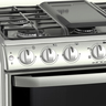 Estufa de piso 76 cm Silver Mabe - EEM7650BFIS0C
