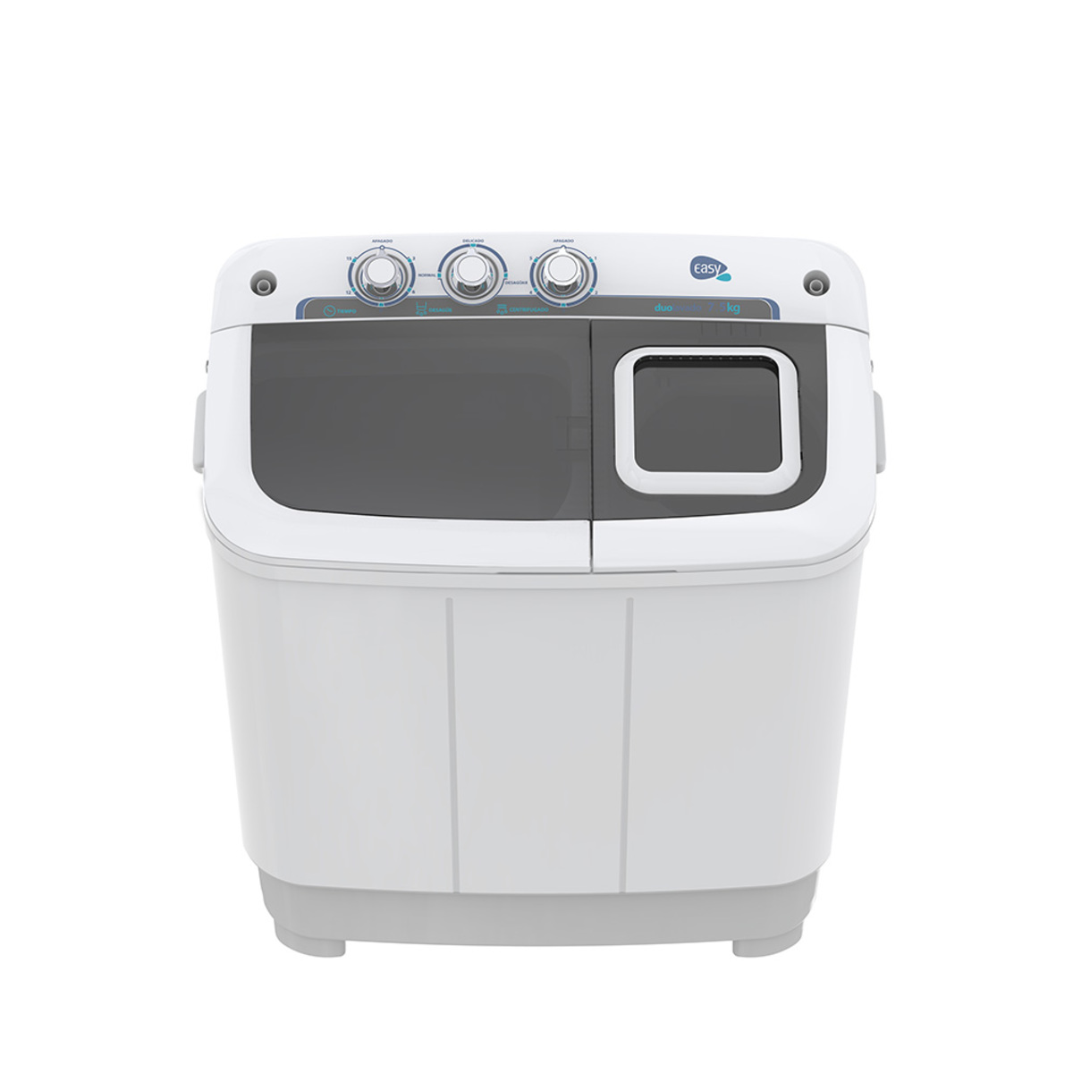 Lavadora semiautomática 7 kg Blanca IEM - LID732B0, Lavadoras, Lavado y  Secado