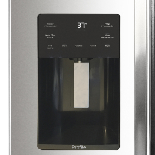 Refrigerador 3 puertas 665.42 L Inoxidable GE Profile - PFM25LSKBCSS
