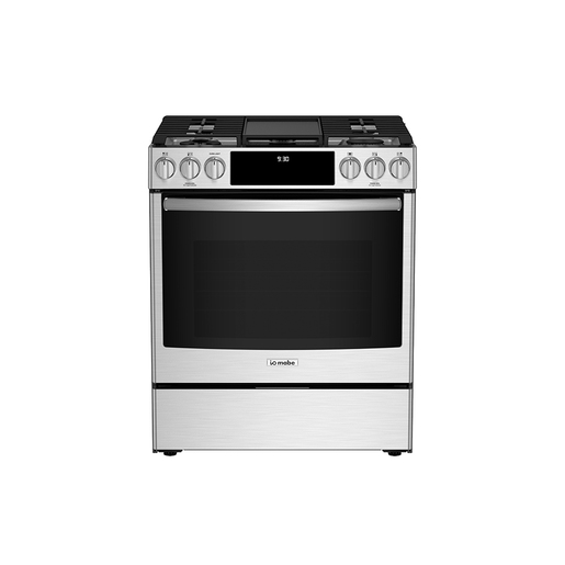 Estufa de Piso 76 cm Acero Inoxidable Io Mabe - IO930FIX0A