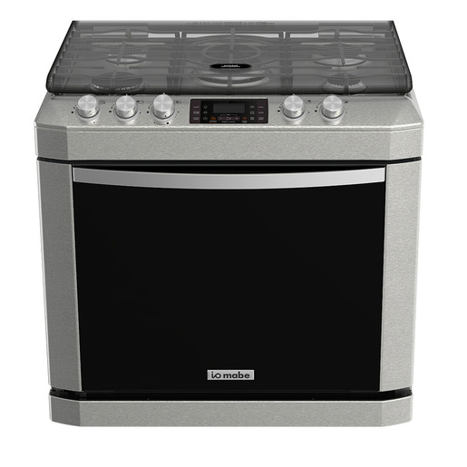 Estufa de Empotre 80 cm Acero Inoxidable Vidrio Gris Vulcano Io Mabe - IO8075GETII0 Estufa de Empotre 80 cm Acero Inoxidable Vidrio Gris Vulcano Io Mabe - IO8075GETII0