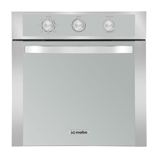 Horno de Empotre 60 cm Eléctrico Acero Inoxidable Vidrio Espejo Io Mabe - IO6056HEWI0