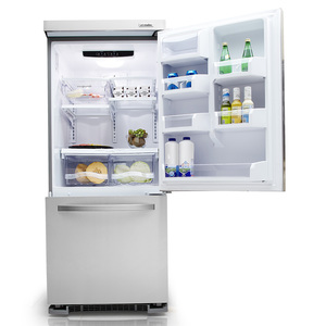 Refrigerador bottom freezer 707.92 Inoxidable Mabe - IDM25ESKBCSS