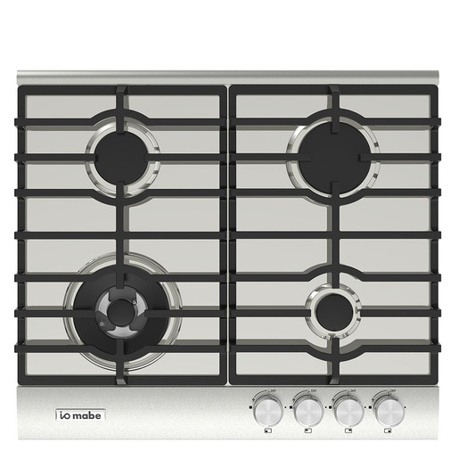 Parrilla empotrable a gas 60 cm inoxidable Io mabe-IO614I0 Parrilla empotrable a gas 60 cm inoxidable Io mabe-IO614I0
