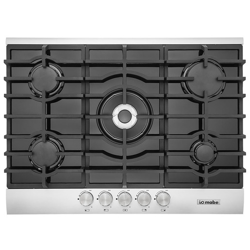 Parrilla empotrable a gas 70 cm vidrio negro Io mabe-IO715G0