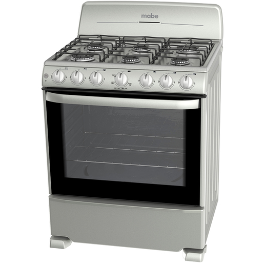 Estufa de Piso 76 cm Silver Mabe - EM7644NAIS0C