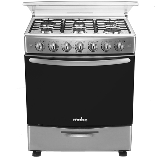 Estufa de piso a gas 76 cm Inoxidable Mabe - XO7665I0