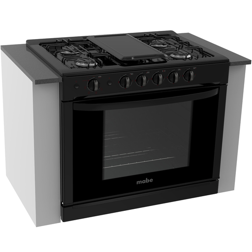 Estufa de empotre 80 cm Negra Mabe - EMC8017NN1 Estufa de empotre 80 cm Negra Mabe - EMC8017NN1