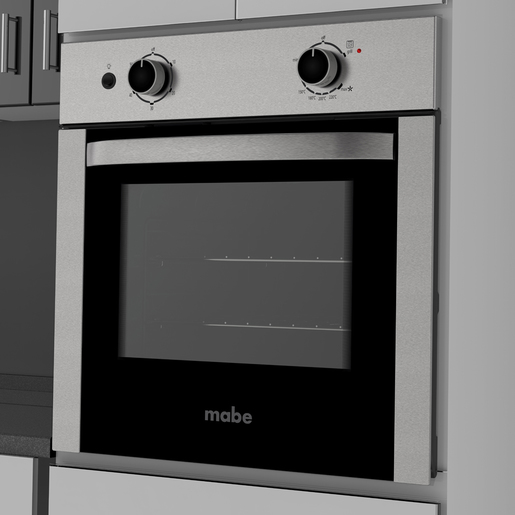 Horno de empotre a gas 60 cm Inoxidable Mabe - HM6020LWAI1