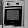 Horno de empotre a gas 60 cm Inoxidable Mabe - HM6020LWAI1