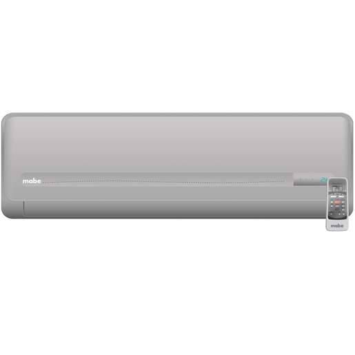 Aire acondicionado frío y calor 110 v 12000 BTU Silver Mabe - MMT12HABS