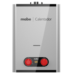 Calentador Instantáneo de Gas LP 1 Servicio 6 L Gris Mabe - CIM062SLP Calentador Instantáneo de Gas LP 1 Servicio 6 L Gris Mabe - CIM062SLP