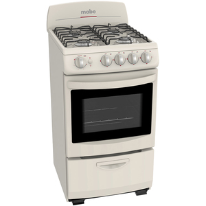 Estufa de Piso 50 cm Bisque Mabe - EM5138BAPL1A Estufa de Piso 50 cm Bisque Mabe - EM5138BAPL1A