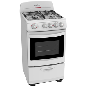 Estufa de Piso 50 cm Blanca Mabe - EM5138BAPB1A Estufa de Piso 50 cm Blanca Mabe - EM5138BAPB1A