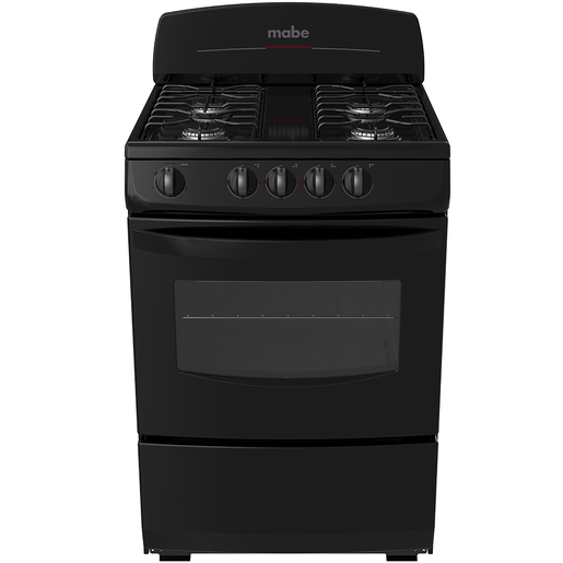 Estufa de piso 61 cm Negra Mabe - EM6142BAPN0A