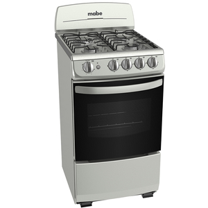 Estufa de piso 51 cm Plata Mercury Mabe - EM5140BAIS0A Estufa de piso 51 cm Plata Mercury Mabe - EM5140BAIS0A