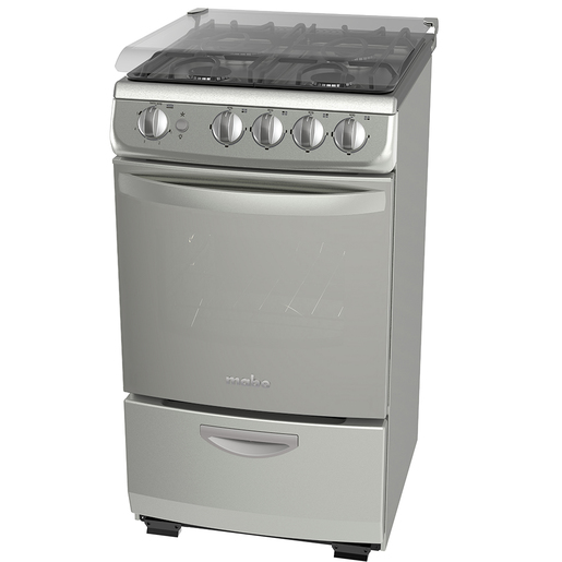 Estufa de piso 51 cm Plata Mercury Mabe - EM5150CFIS0A