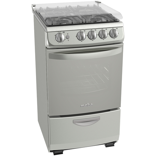 Estufa de piso 51 cm Plata Mercury Mabe - EM5150CFIS0B
