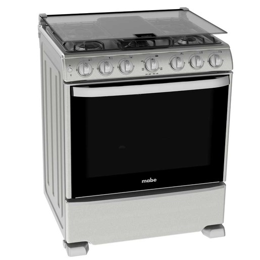 Estufa de piso 76 cm Inoxidable Mabe - WEM7660CFIX0B