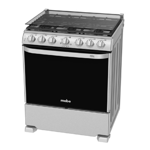 Estufa de Piso 76 cm Acero Inoxidable Mabe - DEM7672CFIX1