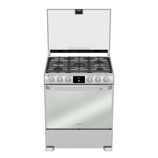 Estufa de Piso 76 cm Acero Inoxidable Mabe - EM7690CFIX2