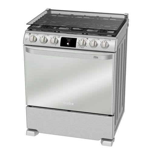Estufa de Piso 76 cm Acero Inoxidable Mabe - EM7690CFIX2
